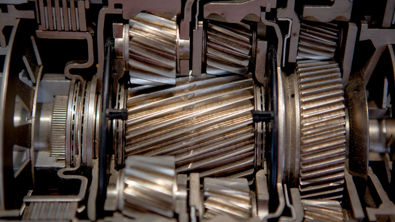 Illustration for article titled Inside a Transmission - Photos of the black magic and the METAL